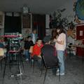 Il piano superiore del centro sociale, foto realizzata alla presentazione del primo CD degli 