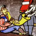Il sassofonosta Clinton (particolare).