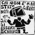 Autoadesivo linoleografato.