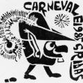 Autoadesivo linoleografato per il Carnevale 1985.