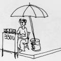 Contrabbandiere. Illustrazione dal libro.
