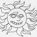 Sole. Illustrazione dal libro.