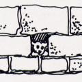 Adattamento del mural al muro. Illustrazione dal libro.