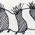Bruco. Illustrazione dal libro.