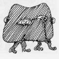 Maschera di Pulcinella. Illustrazione dal libro.