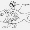 Il pesce. Illustrazione dal libro.