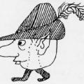 Il giullare. Illustrazione dal libro.