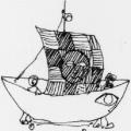 Il Galeone. Illustrazione dal libro.