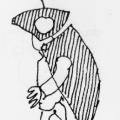 Lo scarrafone. Illustrazione dal libro.
