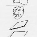 Come fare maschere di cartone. Illustrazione dal libro.
