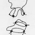 Come fare una maschera tridimensionale con il fil di ferro. Illustrazione dal libro.
