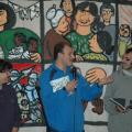 Martina Pignataro, Rosario Esposito La Rossa e Francesco Di Martino presentano le realtà coinvolte nel progetto 