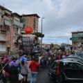 Il 32° Corteo di Carnevale di Scampia si dirige verso via del Gran Sasso, Domenica 2 marzo 2014. Ph. Aniello Gentile.