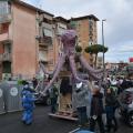 La piovra dei poteri al 32° Corteo di Carnevale di Scampia, Domenica 2 marzo 2014. Ph. Aniello Gentile.