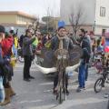 Il ciclocarro del Centro Territoriale Mammut al 34° Corteo di Carnevale di Scampia, domenica 7 febbraio 2016. Ph. Silvana Giannotta.