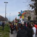 Il 34° Corteo di Carnevale di Scampia scende per via Bakù, domenica 7 febbraio 2016. Ph. Aniello Gentile.