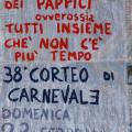 Manifesti per il 38° Corteo di Carnevale di Scampia